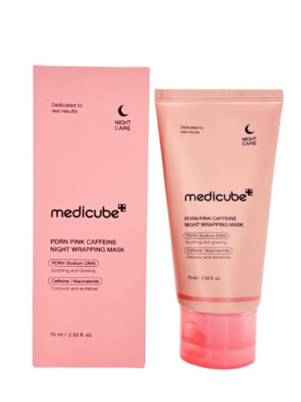 Medicube PDRN Pink Caffeine Night Wrapping Mask 75 mL